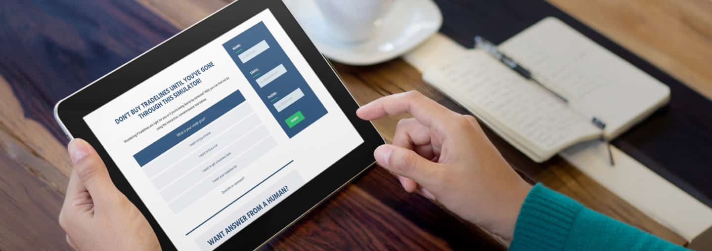 INTRODUCING THE “TRADELINES AND CREDIT SIMULATOR.” AVOID SCAMS AND WASTING MONEY.