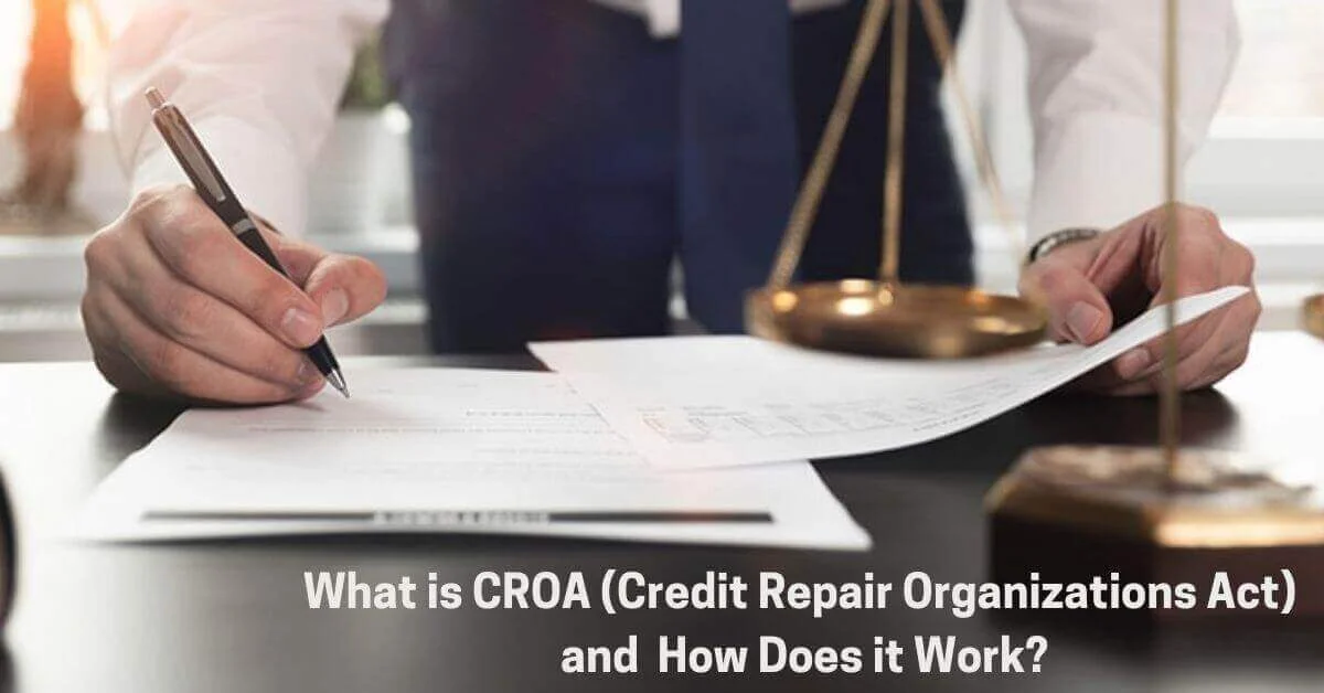 Credit Repair Organizations Act (CROA)