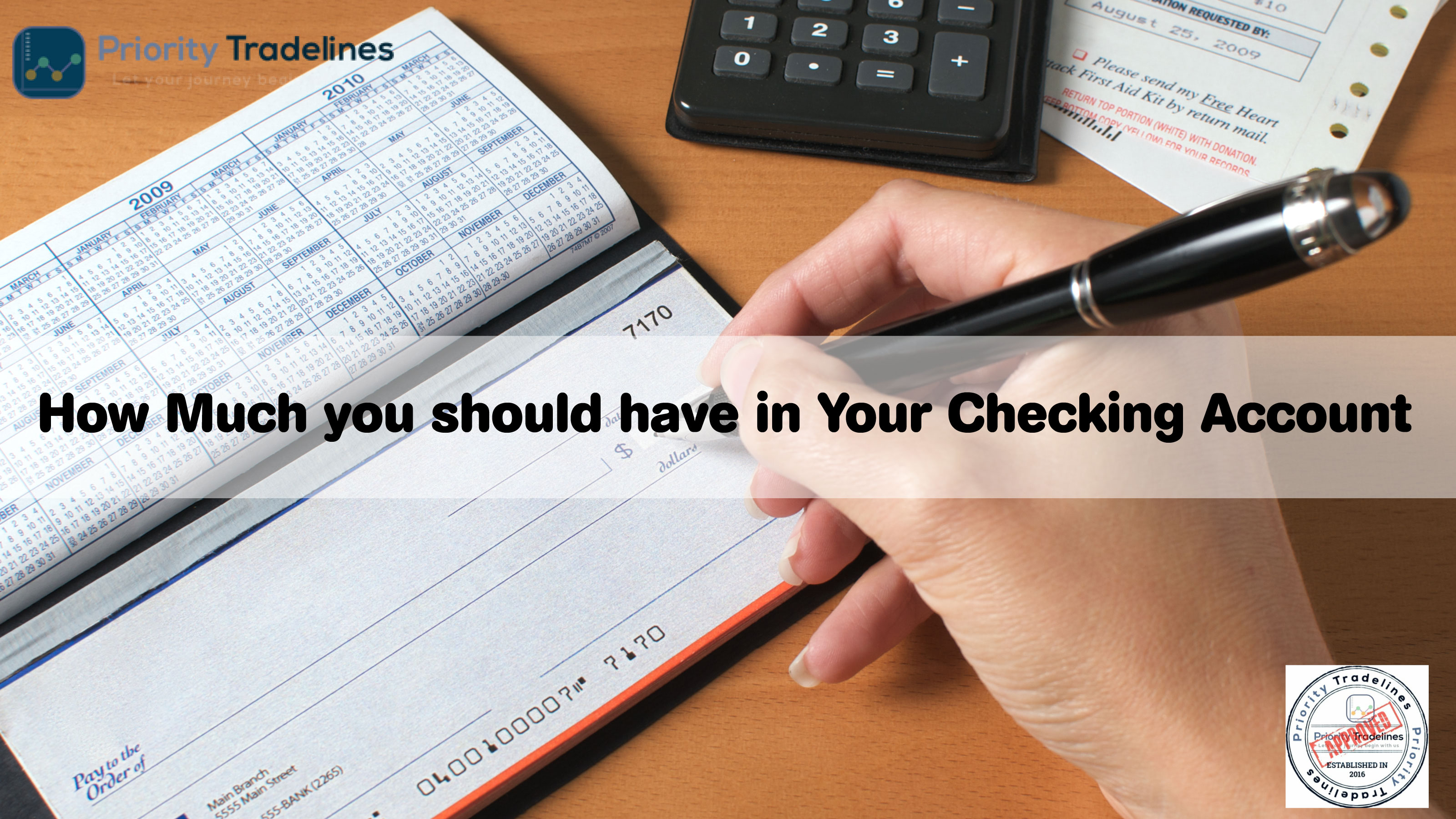 Experts How Much you should have in Your Checking Account