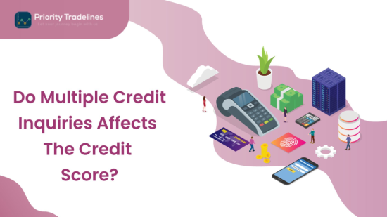 Do multiple credit inquiries affect the credit score?